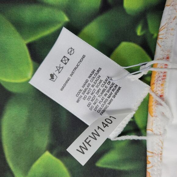 NWT Charlie Holiday Marty High Waist Retro 70s Daisy Floral Bikini Bottom size M - Picture 9 of 12